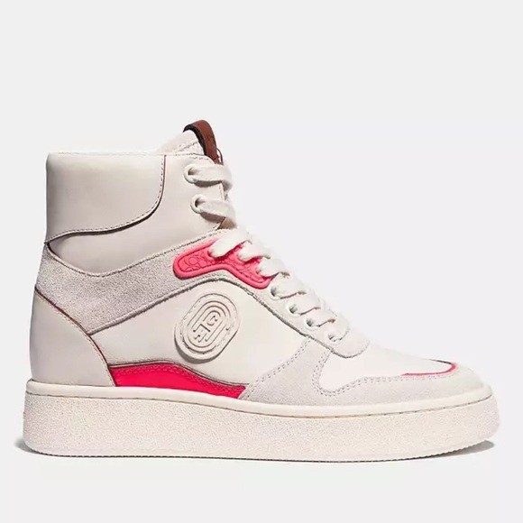 Coach C220 high top sneakers - Picture 1 of 9
